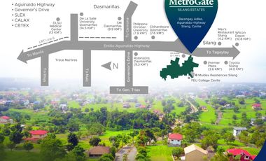 The 2-Storey House for Sale in Metrogate Silang Estates via CALAX