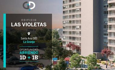 SE ARRIENDA DEPARTAMENTO DE 1 DORMITORIO 1 BAÑO. LA GRANJA