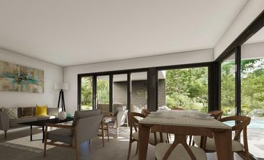 Casa a precio inmejorable en privada dentro de Aldea Zama, 4 recámaras