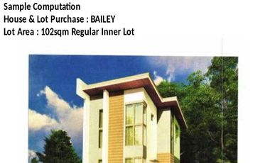 2-bedroom Single Attached House Heritage Villas Angeles - BAILEY