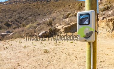 Parcela con electricidad instalada, hermosa vista, a 25 minutos de La Serena. $25 millones