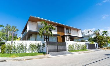 Brand New High End Corner House and Lot with Elevator in Ayala Alabang Village, Muntinlupa