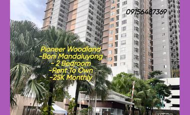 Rent To Own Condo in Pioneer Mandaluyong as low as 25K Monthly 2 Bedroom