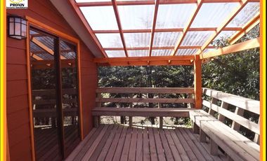 EN VENTA DOS AMPLIAS CASAS EN PARCELA A 5 MINUTOS  DE VILLARRICA