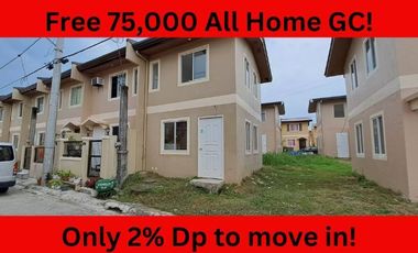 Move in at 2% DP only Camella Dasma at the Island Park House for sale in Dasma near Universities along Governors drive near Unitop