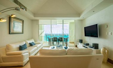 Departamento amueblado en Renta, Bay View Grand Condos, Zona Hotelera Cancún Quintana Roo.