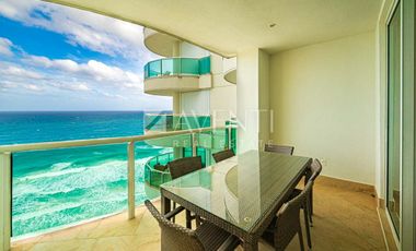Departamento amueblado en Renta, Bay View Grand Condos, Zona Hotelera Cancún Quintana Roo.