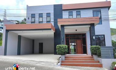 for sale brand-new house with 4 parking plus overlookng view in southhils labangon cebu