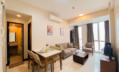Furnished 1 Bedroom Condo For Rent One Pacific Residence Mactan Newtown Lapu Lapu City Free WIFI and Condo Dues