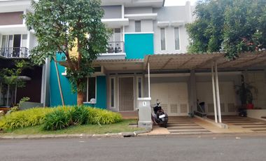 Disewakan Rumah Cluster Ruby Pondok Hijau Golf Gading Serpong Tangerang Murah Bagus Siap Huni Lokasi Nyaman Strategis