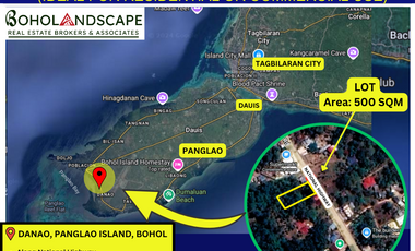 Commercial Lot for Sale located in Danao, Panglao Island, Bohol