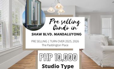 PRE SELLING CONDO IN SHAW MANDALUYONG NEAR MEGAMALL