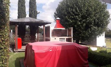 TERRENO CON CABALLERIZAS Y CABAÑA EN VENTA, SAN FRANCISCO TLALCILALCALPAN