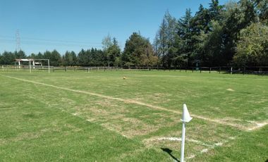 TERRENO CON CABALLERIZAS Y CABAÑA EN VENTA, SAN FRANCISCO TLALCILALCALPAN