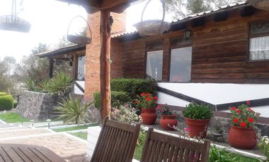 TERRENO CON CABALLERIZAS Y CABAÑA EN VENTA, SAN FRANCISCO TLALCILALCALPAN
