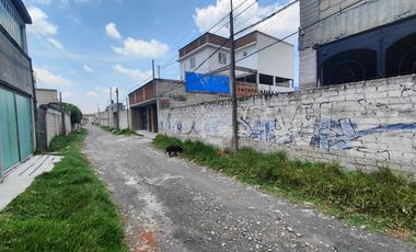 Terreno en venta Zinacantepec, Col Linda Vista a una cuadra de Av. Las Torres