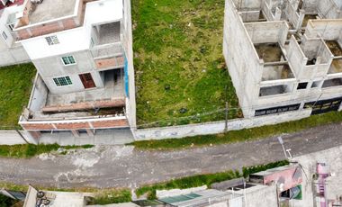 Terreno en venta Zinacantepec, Col Linda Vista a una cuadra de Av. Las Torres