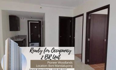 Condo in Mandaluyong Pioneer St. 25,000 monthly 2 Bedrooms 50.32 sqm Rent to Own