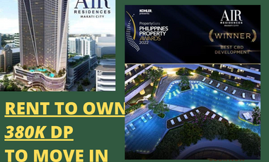 AIR RESIDENCES RENT TO OWN READY TO MOVE IN