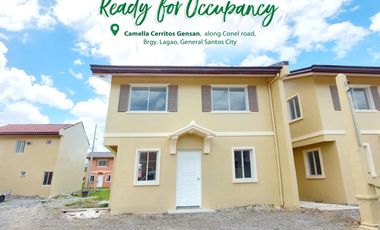 Dana Ready for Occupancy House For Sale at Camella Cerritos Gensan