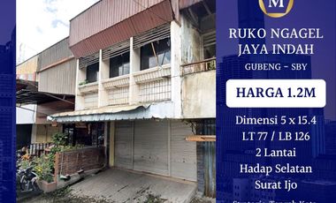 Dijual Ruko Ngagel Jaya Indah Surabaya Surat Ijo Tengah Kota ada 2 Unit