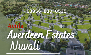 NUVALI LOT INVESTMENT FOR SALE 158 SQM LOT in Averdeen Estates by Avida Ayala