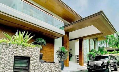 Modern House for Sale with Swimming Pool inside the posh Forbes Park, Makati City