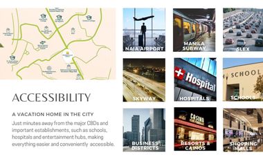 Preselling Studio, 1BR, 2BR in Woodsville Crest in Merville Parañaque, Metro Manila