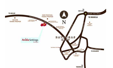 House and Lot For Sale in Avida Settings Batangas