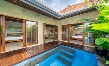 Ready Unit Living Leasehold 2-Bed Villa in the Heart of Sanur
