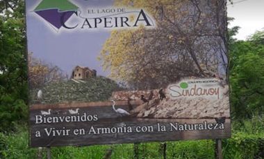 Venta Terreno en Lago de Capeira 1050 Mts.2 frente a lago - Vía Daule - Guayaquil - T022