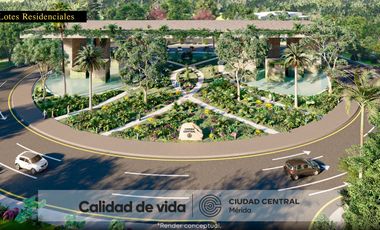 Terrenos urbanizados en venta, zona Cholul Mérida comunidad planeada