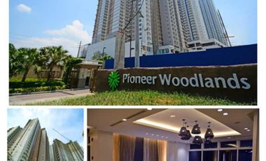 25K per Month RFO For Sale 2BR Condo No Down Payment 50sqm Pioneer Woodlands Axis