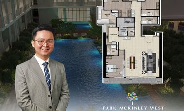 Penthouse 4 bed with balcony Park Mckinley West Bgc condo for sale Fort Bonifacio Taguig City