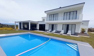 Casa campestre moderna en venta en la mesa de los santos santander