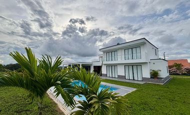 Casa campestre moderna en venta en la mesa de los santos santander