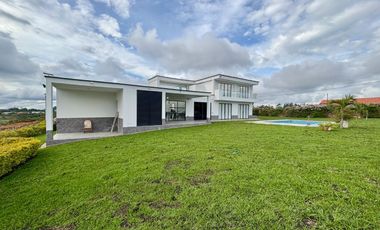 Casa campestre moderna en venta en la mesa de los santos santander