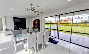 Casa campestre moderna en venta en la mesa de los santos santander