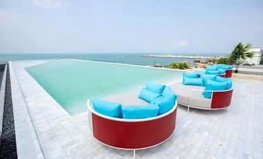 eachfront Condo for Sale | The Panora Estuaria Na Jomtien | Near Ocean Marina Yacht Club