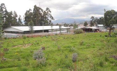 Terreno plano 5.724m2 sector industrial o residencial Ricaurte 155m2