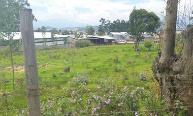 Terreno plano 5.724m2 sector industrial o residencial Ricaurte 155m2