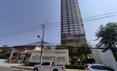 Sea & Mountain View!!! For sale Infinity One Condo Chonburi 42.45 sq m. 12A floor, corner room, next to Central Chonburi, 180 degree view