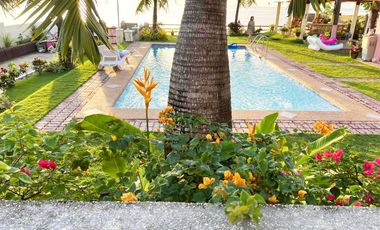 For Sale Beach House with Swimming Pool and Big Garden