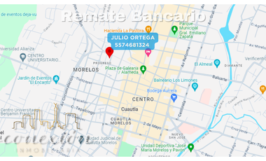 CASA EN REMATE BANCARIO CUAUTLA MORELOS