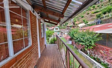 SE VENDE CASA EN MINERAL DEL CHICO, MUY CERCA DEL CENTRO COLINDA CON EL ARROYO
