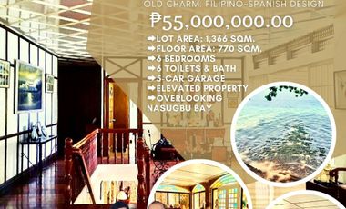 6-Bedroom Charming Vacation Home For Sale in Tali Beach, Nasugbu Batangas