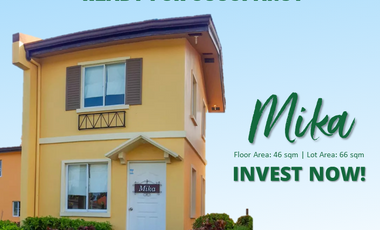 2 BR MIKA RFO House and Lot in Bay, Laguna