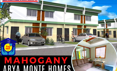 Mahogany Townhouse With Carport Arya Monte Homes San Jose Del Monte Bulacan