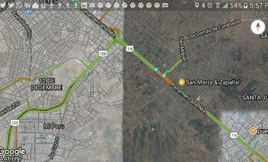 VENDO TERRENO CERCADO EN PTE.PIEDRA KM 34 PAN NORTE(RDM)