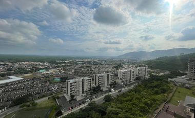 En renta departamento de dos dormitorios en Bosques de la Costa